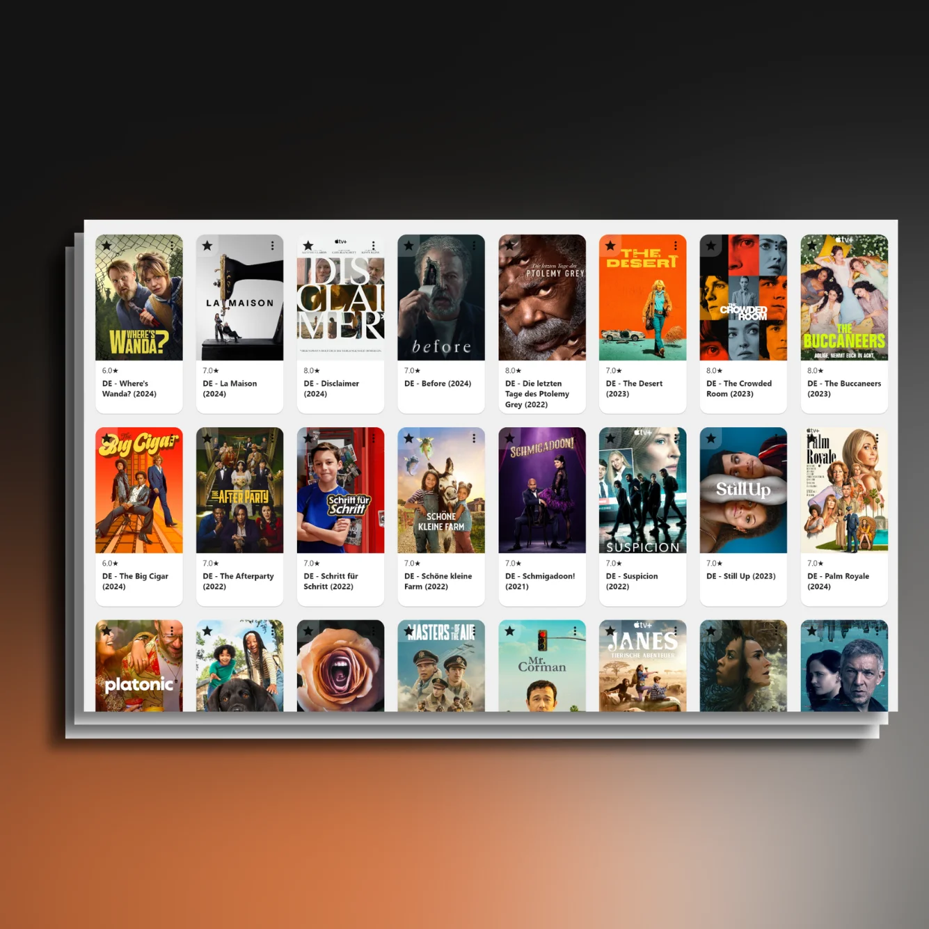 German IPTV Serien
